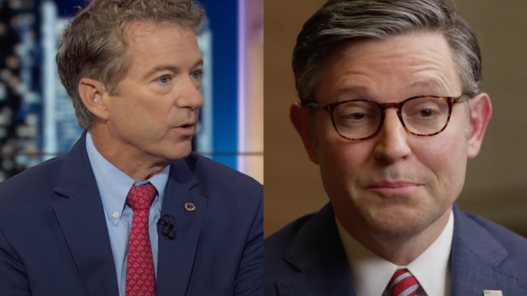 Rand Paul: There’s No Difference Between Speaker Mike Johnson and The Democrats