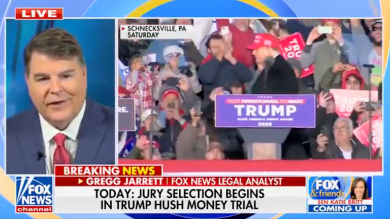 Fox News Legal Analyst Greg Jarrett: Trump Held To Different Standard, ‘Hillary Clinton Did The Same Thing’