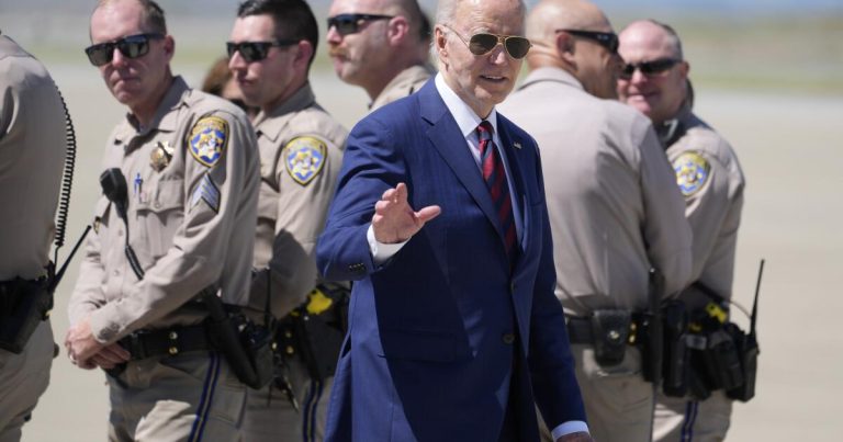 Biden raises millions in California as he calls his campaign underestimated