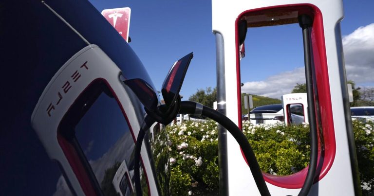 Are Tesla Superchargers open to other EVs in California?