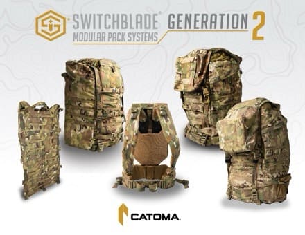 See the New Gen2 Switchblade Modular Load Carriage System from Catoma at SOF Week