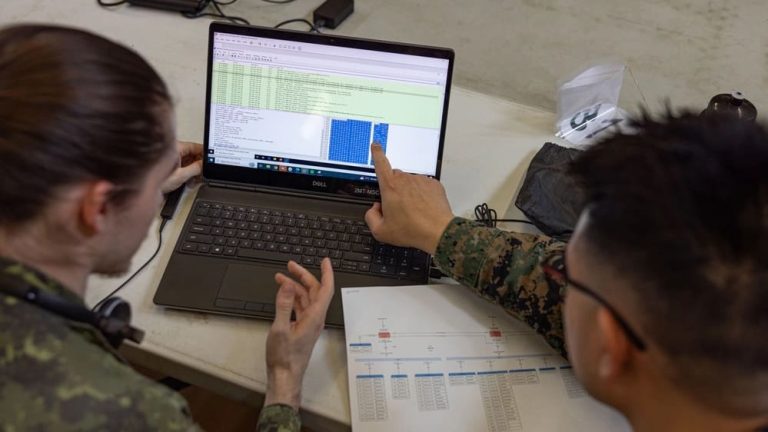 U.S. Marines and Canadian Soldiers Plan to Defend Against Cyber Attacks