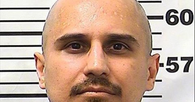 Dueling portraits of Mexican Mafia member seeking bail