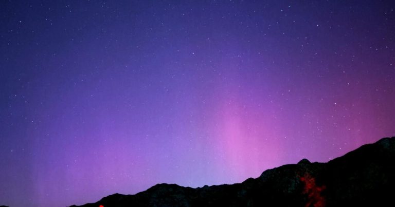 Northern lights appear in L.A. County skies this weekend
