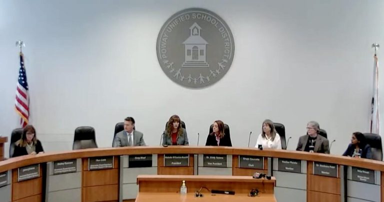 California superintendent allegedly investigated students for not applauding daughter