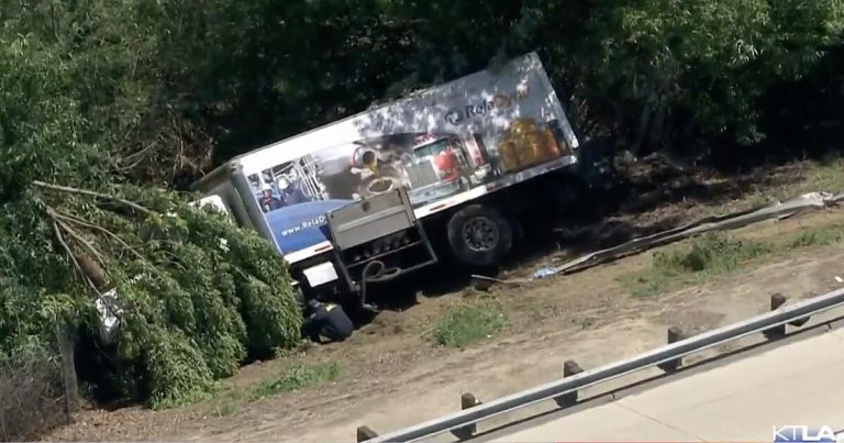 Highway cleanup workers killed when truck crashes along the 71