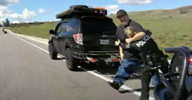 Fontana officer shoots armed man who put his partner in a headlock
