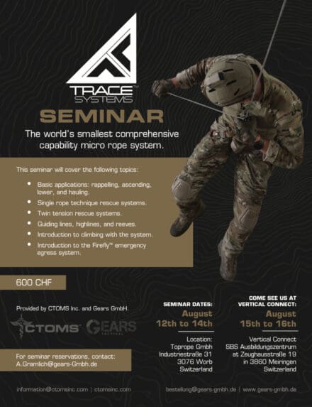 CTOMS to Offer TRACE Seminar in Bern, Switzerland, 12-14 August