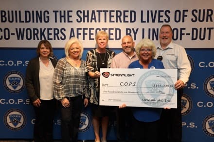 Streamlight Celebrates 25 Years of Supporting C.O.P.S.