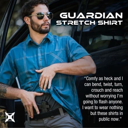 Tactical Tuesday: Comfortably Conceal Your Gear with the Guardian Stretch Shirt