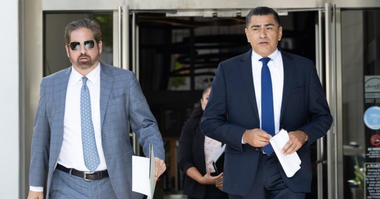 Former top LAPD official found guilty of tracking officer with AirTag