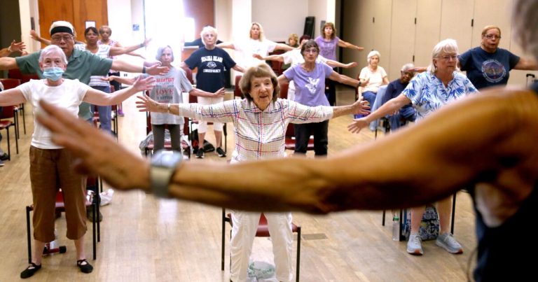 Column: The seniors in this balance class think Biden should join them 