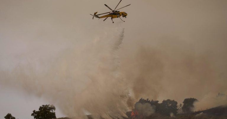 ‘A fire year’: California wildfires burn 20 times more acres than 2023