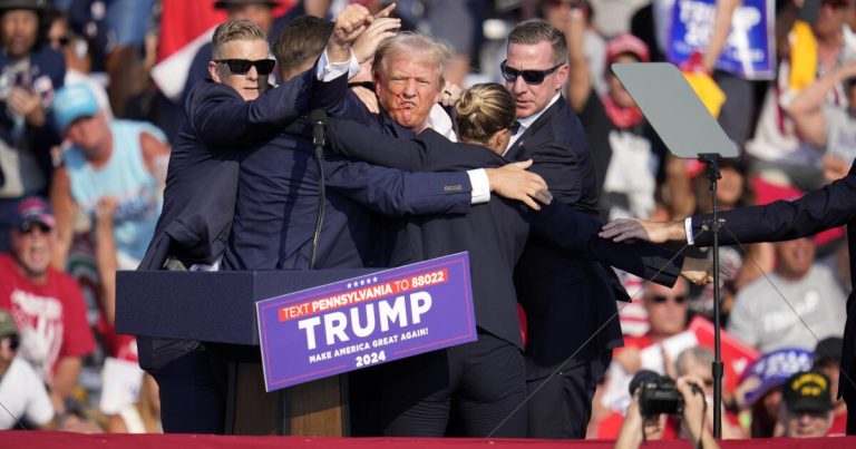 Trump shooting a historic moment echoing past political violence