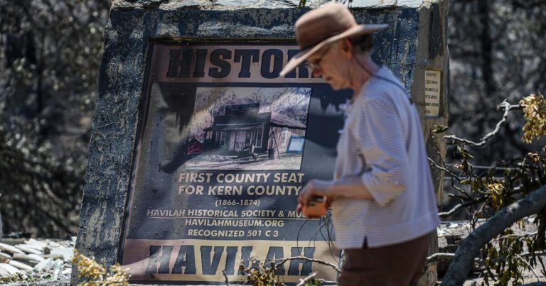 California history reduced to ash: Borel fire destroys Havilah