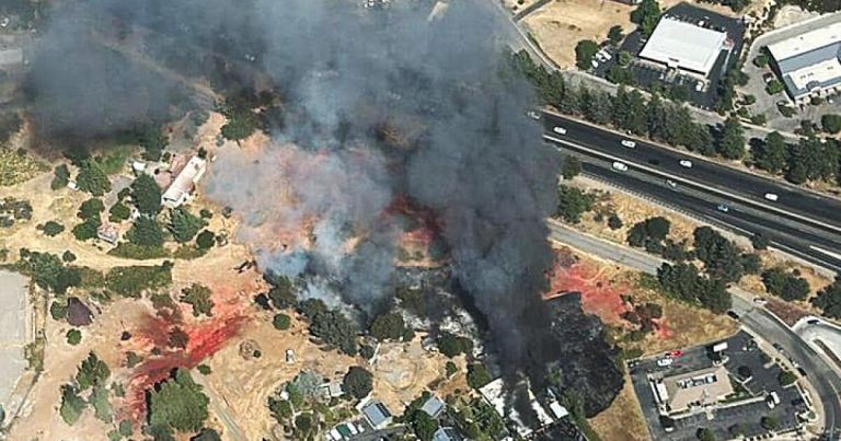 Woman accused of arson in destructive Grass Valley fire