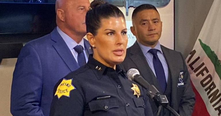 Fresno police sergeant shot multiple times pursues gunman