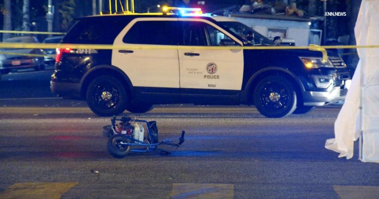 Minor on motorized bike killed in hit-and-run traffic collision in Central L.A.