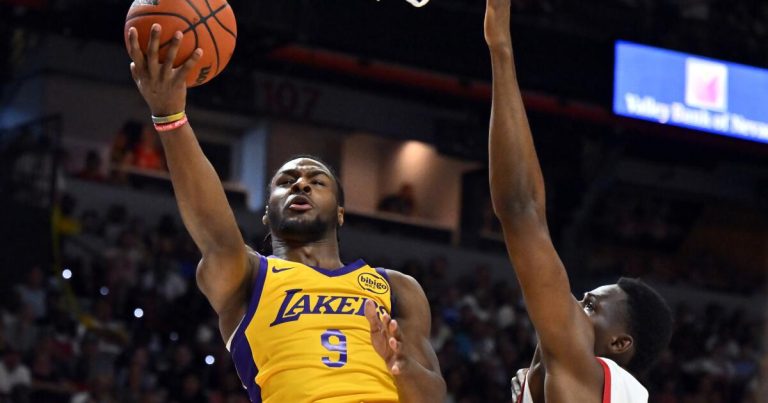 Collector pays $38,400 for Bronny James jersey from Summer League debut
