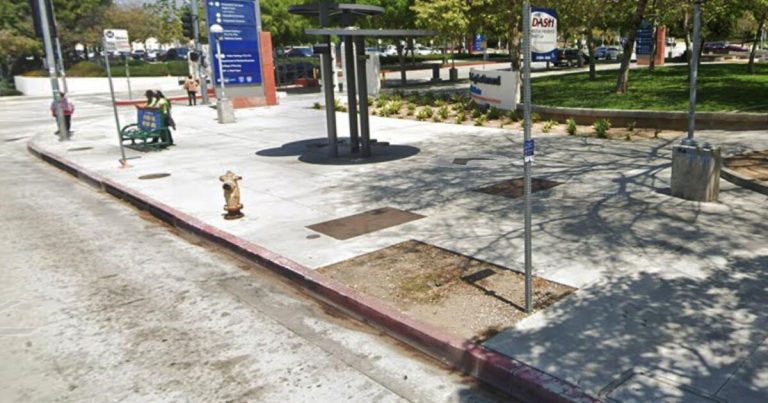 Woman is stabbed at northeast L.A. bus stop