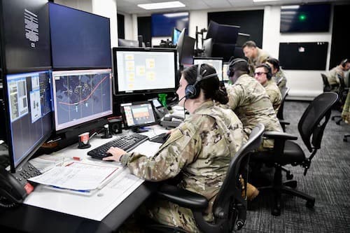 First Enlisted US Air Force Air Defense Artillery Fire Control Officers certified