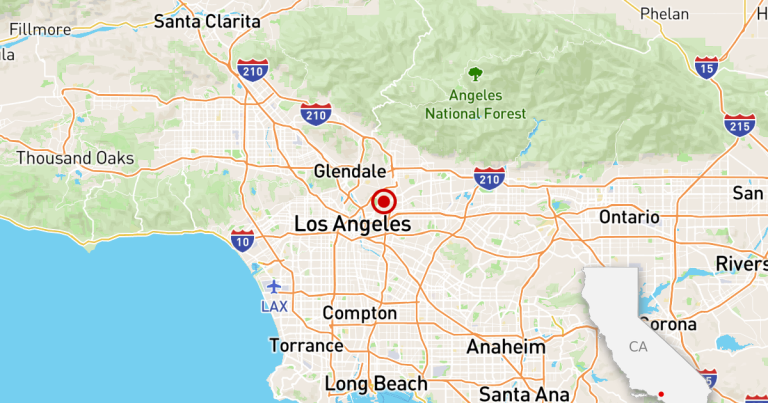 Magnitude 2.9 earthquake registered in Los Angeles
