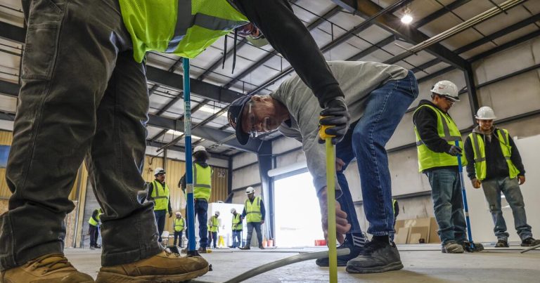 How the high-speed rail trains workers and provides thousands of jobs