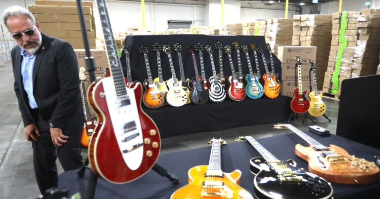 3,000 fake Gibson guitars seized through L.A., Long Beach ports