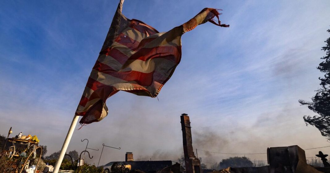Strong Santa Ana winds bring wildfire danger for New Year’s Eve