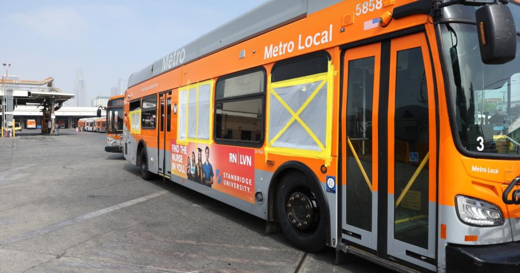 Metro installed barriers on more than 2,000 buses to protect drivers