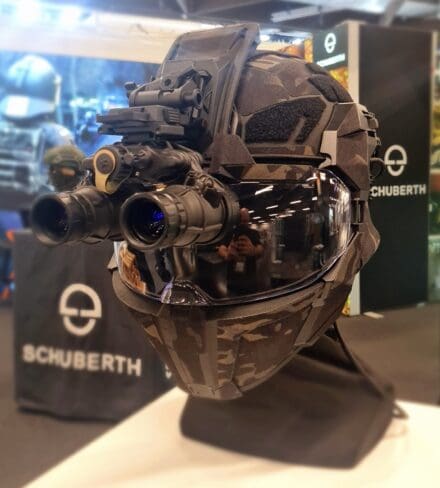Schuberth – Accessories for the M100 Ballistic Helmet