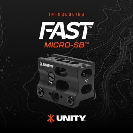 UNITY Tactical Updates Its Line of FAST Red Dot Mounts with the FAST Micro-SB