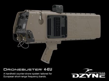 DZYNE Introduces Dronebuster 4-EU, Expands Production After Securing Multi-Million-Dollar Global Contract