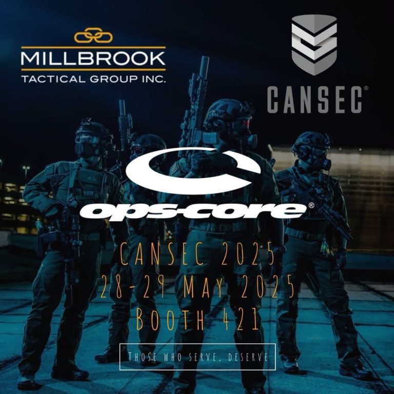 See The Latest From Gentex/Ops-Core In The MillBrook Tactical Booth at CANSEC