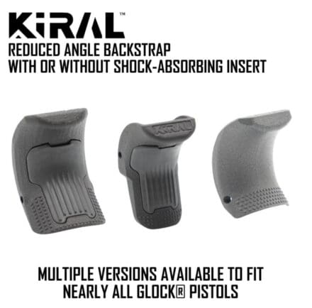 Revolutionize Glock Ergonomics with Patent-Pending Reduced Angle Backstrap