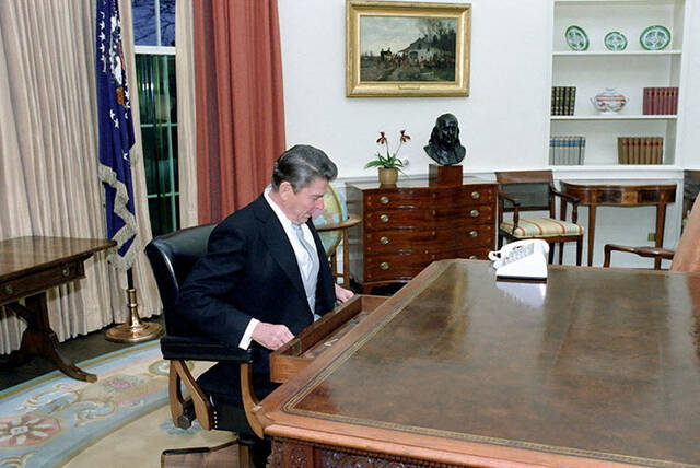 How Reagan looms over Trump presidency