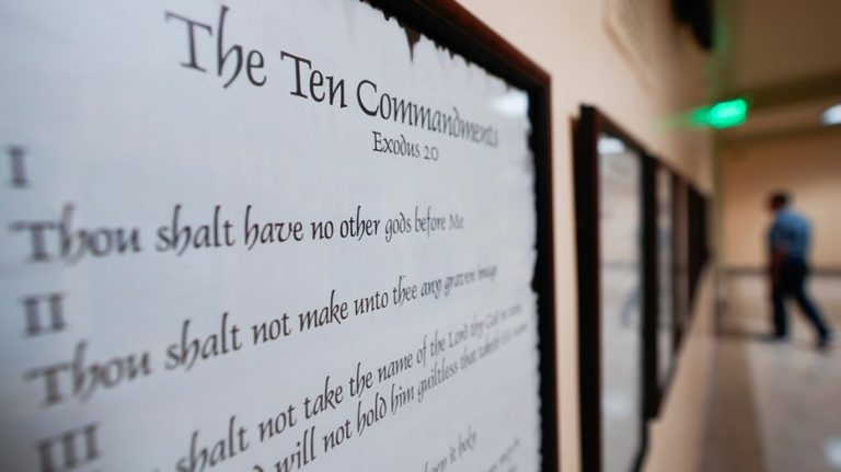 Federal judge rules law requiring display of Ten Commandments in Texas